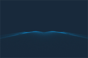 HTML5 Canvas像素波浪动画特效